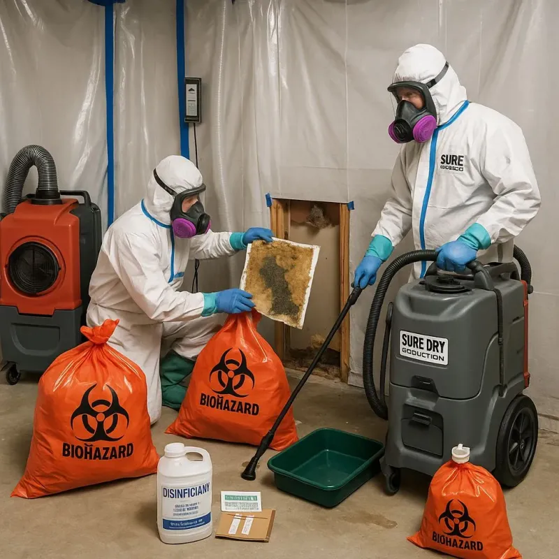 Contaminated Water Handling Protocols process in Thomas County, KS